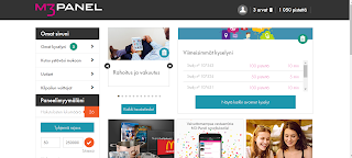 M3Panelin etusivu tietokoneella
