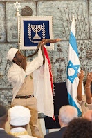 Ethiopian Israeli at Sig'd celebration