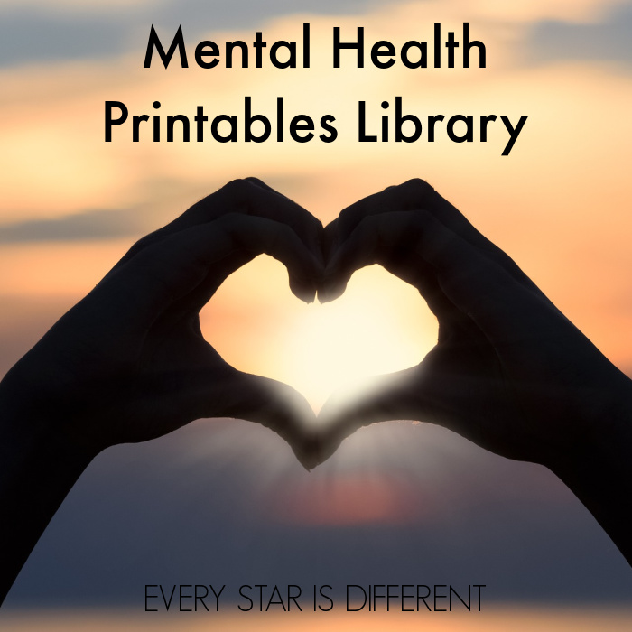 Mental Health Printables Library