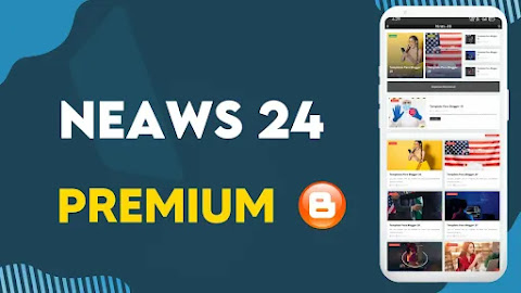 News 24 premium Blogger Templates Free Download