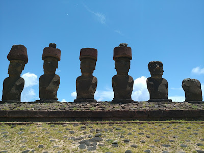 Ahu Nau Nau, Anakena, Isla de Pascua