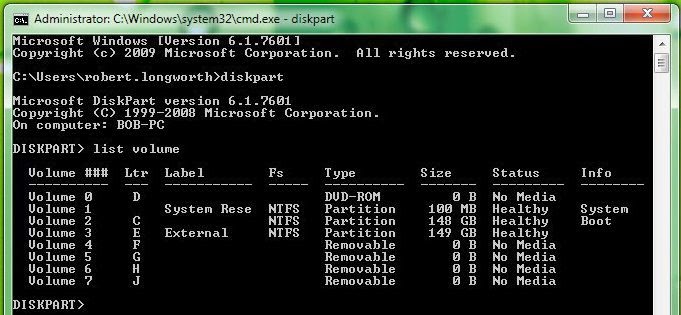 Format A Hard Drive With Command Prompt Trick Mark