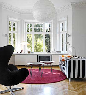 black-white-interior-design and home