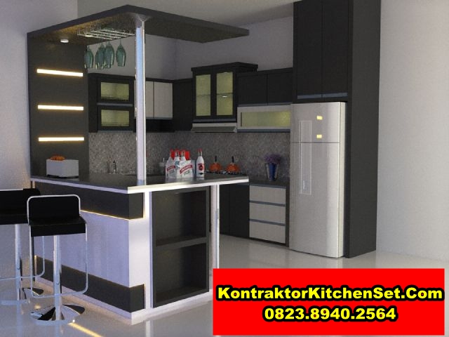 Jasa Pembuatan Kitchen  Set  Granit  di Malang  Model Terbaru 