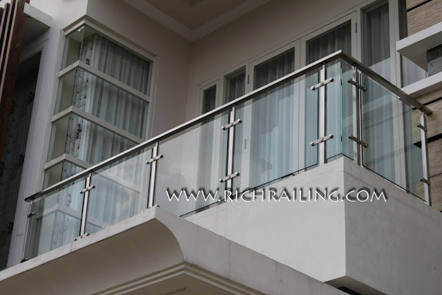 Railing Tangga Minimalis  RRP 304 dan RRP 302 RICH RAILING