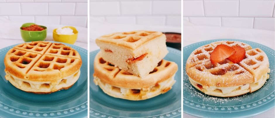 Sausage, Egg, and Cheese Stuffed Waffle - Stuffed Waffle Makers - Recipes -  Presto®