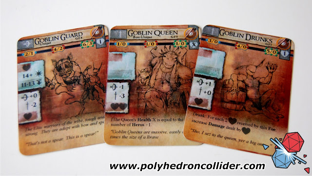 Legends Untold Kickstarter Review - monster cards