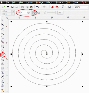 Cara Menggunakan Spiral Tool CorelDRAW untuk Membuat Vector Obat Nyamuk Beserta Api dan Asapnya