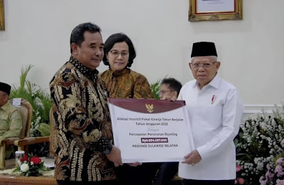 Gara-gara Turunkan Stunting, Pemprov dan 7 Bupati di Sulsel Dapat Penghargaan dari Pemerintah Pusat