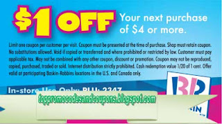 Free Printable Baskin Robbins Coupons