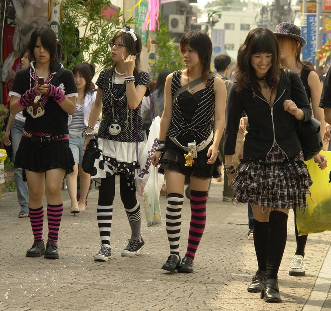 Modern Harajuku Style Fashion