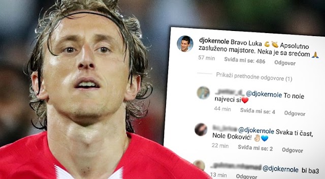 KAKO SRBIN ČESTITA HRVATU Đoković poslao sjajnu čestitku Modriću i oduševio: "To Nole, najveći si!"