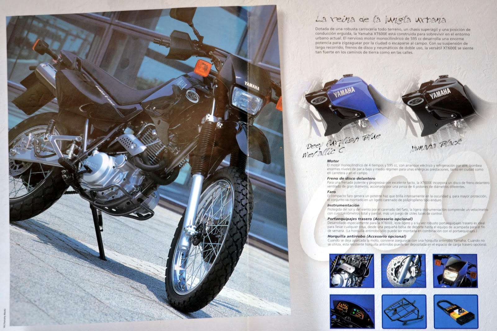 Analisis De Maquinas Yamaha Xt 600 E