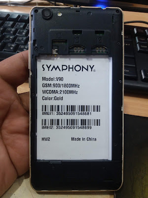 Symphony V90 HW2 Firmware Flash File MT6580 6.0 Hang Logo & Dead Fix Update Version Stock Rom 100% Tested