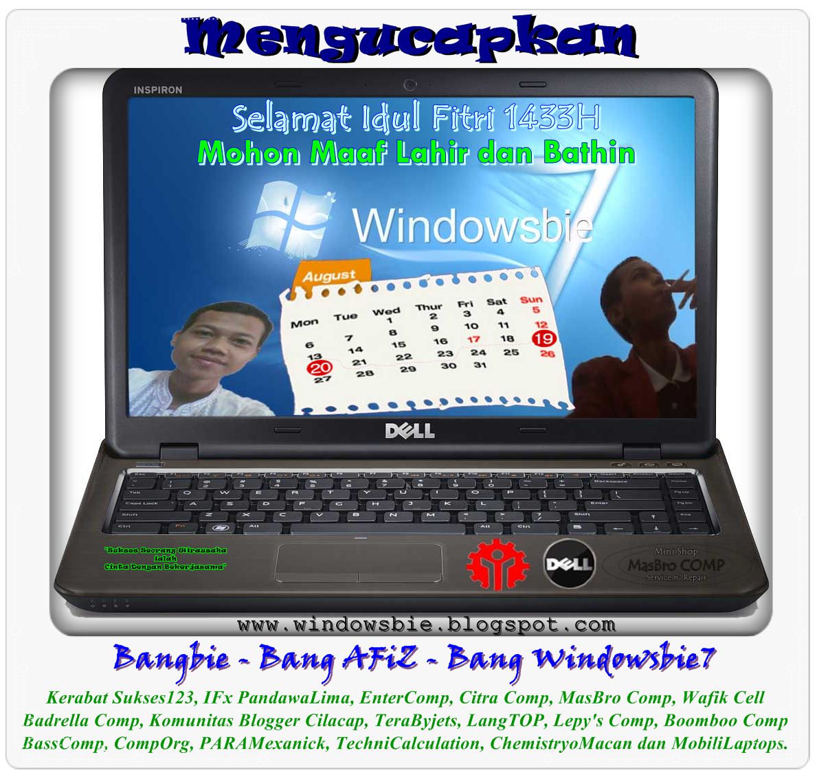 Kartu Ucapan Lebaran 1433H ~ Windowsbie7