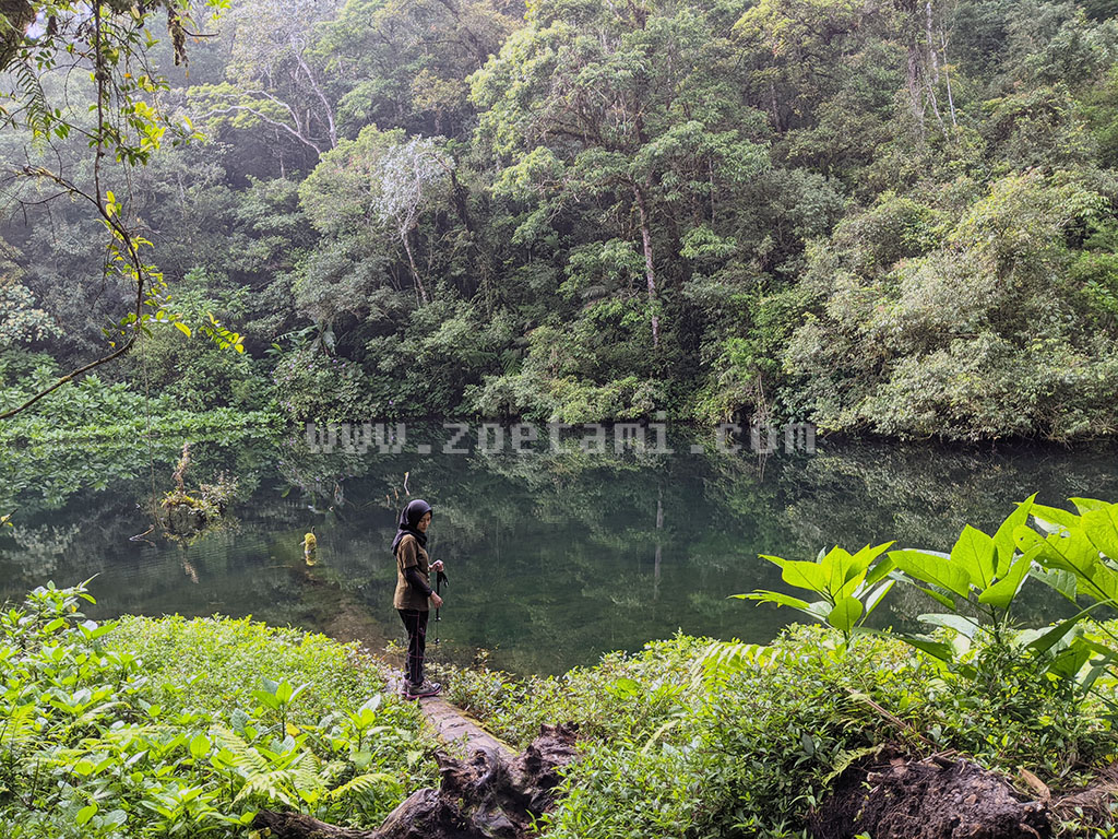 Telaga Biru Gunung Gede Pangrango