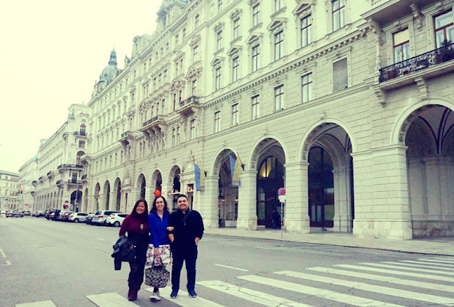 Tourists in Vienna!