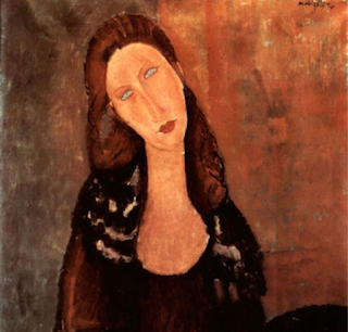 Portrait de Jeanne Hébuterne exposé au musée d'Orsay