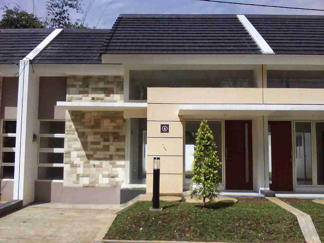 69 Desain Rumah Minimalis Satu Lantai Tampak Depan 