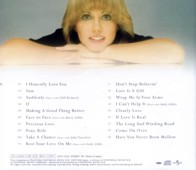 CD Case (Back Cover): Love Songs / Olivia Newton-John