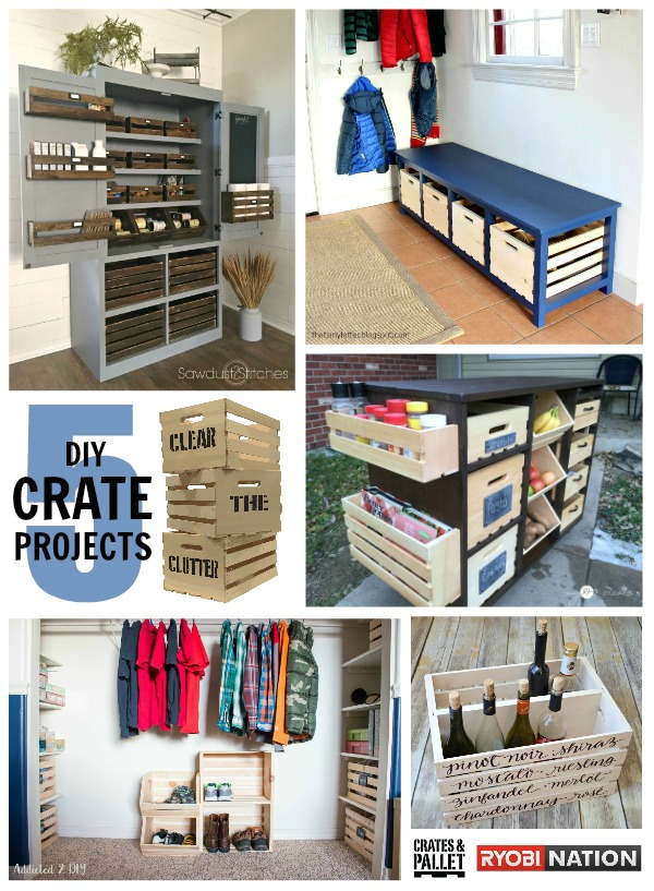 clear the clutter crate projects ryobi nation