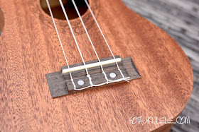 Tanglewood TWT1 Ukulele bridge