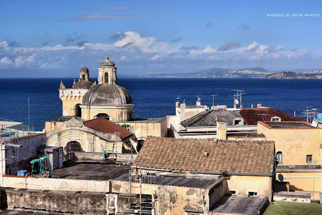 Ischia Ponte, Foto Ischia, Cattedrakle dell'Assunta, Panorama di Ischia, chiesa, church, Golfo di Napoli, Canon EOS 5D MkII,