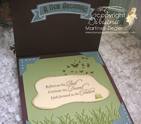 Art Impression golfer card inside