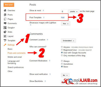 Post Template Atau Templat Entri Blog