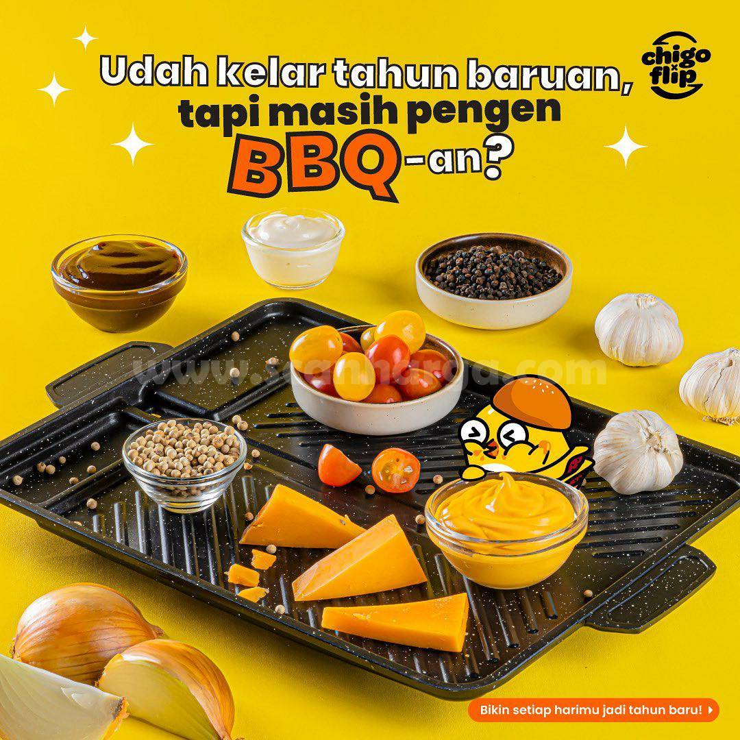 CHIGO X FLIP CHEESY BBQ – Menu Baru Limited Edition mulai Rp. 35.454