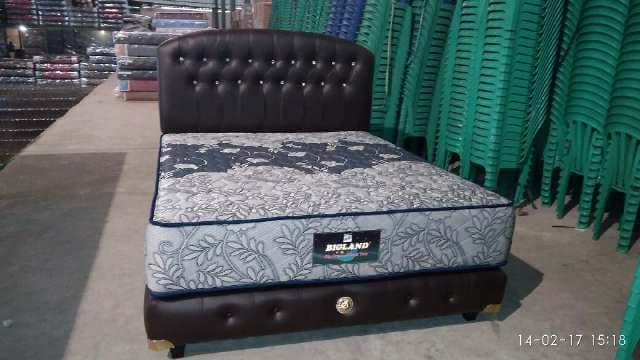 Jual Spring Bed Bigland Set Pabrik Original Paling Murah