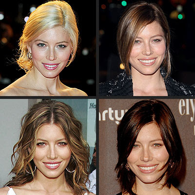 Celebrity haircuts Jessica Biel haircut new and cool haircut