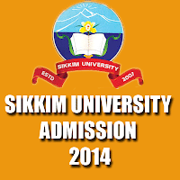 sikkim university, Admission2014 at sikkim university, www.sikkimuniversity.ac.in