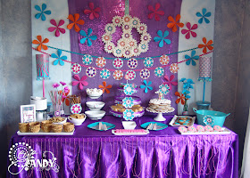 peace party dessert table