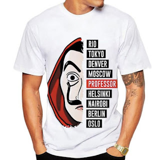 Remeras de La Casa de Papel