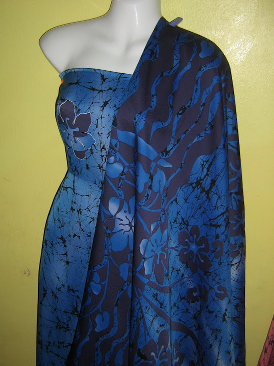 BRCSM 732B : BATIK RETAK CHIFFON SCRIPT MATCHING, 2M+2M