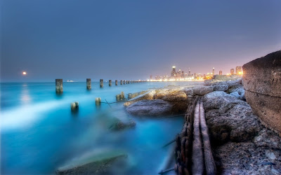 Fotografía en HDR de una playa muy hermosa