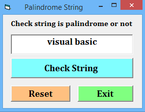 Check-if-a-String-is-a-Palindrome-in-vb