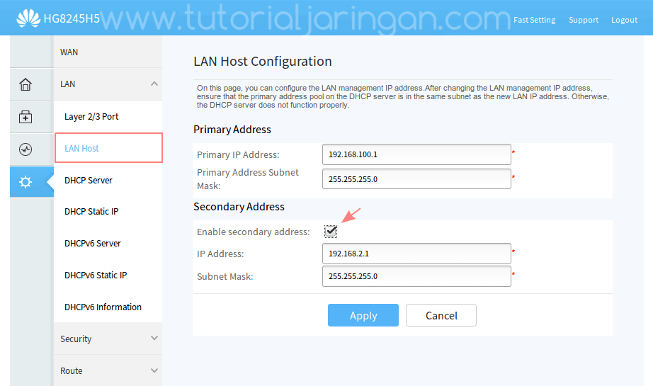 Tutorial Cara Setting Modem Ont Huawei Hg8245h5 Tutorial Jaringan Komputer Configure Your Knowledge