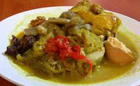 Resep Lontong Cap Gomeh Komplit