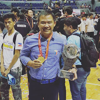 Coach Chot REyes  medal