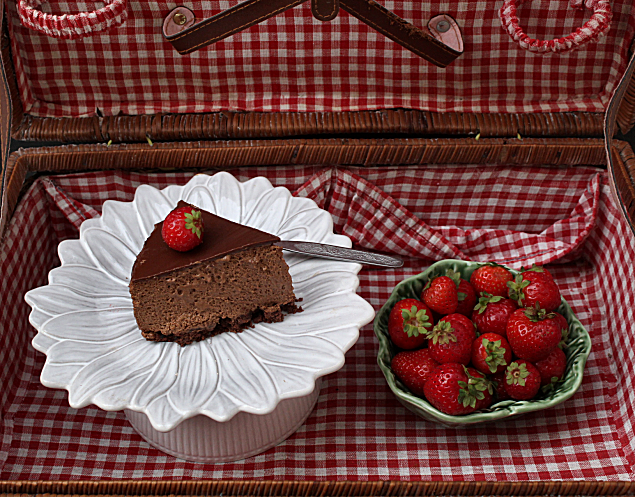 Bolo mousse de chocolate