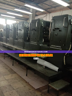 Mesin Cetak Heidelberg SM 72 5 Warna