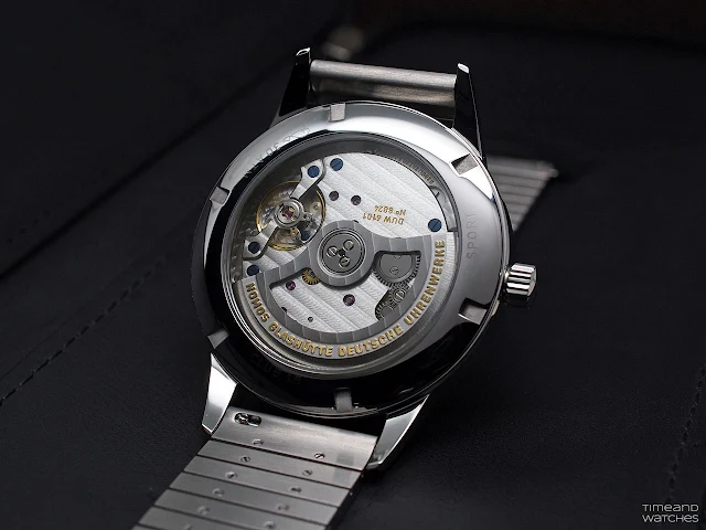 The DUW 601 Calibre of the Nomos Glashütte Club Sport