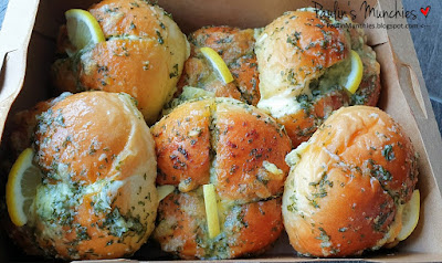 Cream cheese garlic bread  - Edible Creations