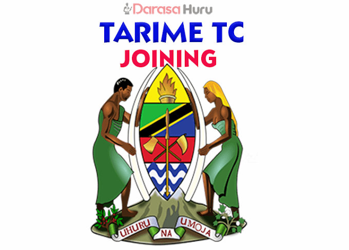 Tarime Teachers College Joining Instruction 2025/2025