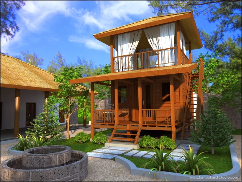  70 Desain Rumah Kayu Minimalis Sederhana dan Klasik  Home 