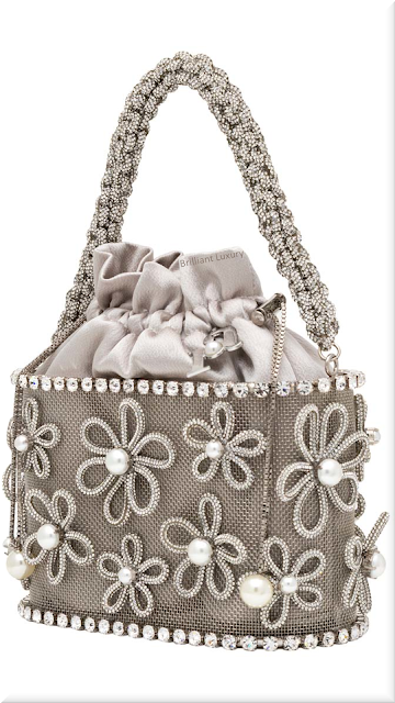 ♦Embellished Rosantica Holli Gaia bag #rosantica #bags #skincolor #brilliantluxury