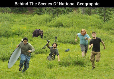 Behind the Scenes Of National Geographic- Meme