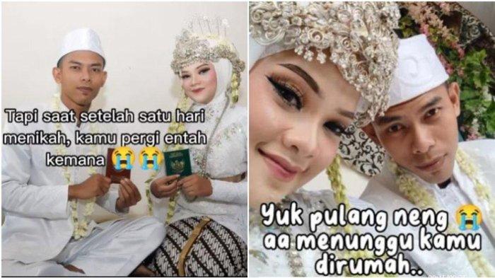 Suami pilu, baru sehari nikah, kini istri hilang misterius.